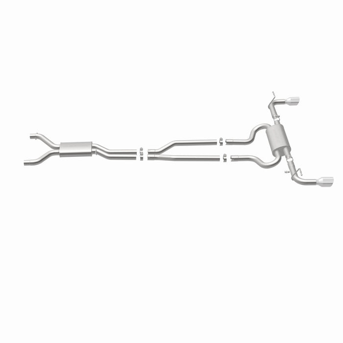 Magnaflow 15085 MagnaFlow 07 Audi Q7 V8 4.2L Dual Split Rear Exit Stainless Cat-Back Perf Exhaust