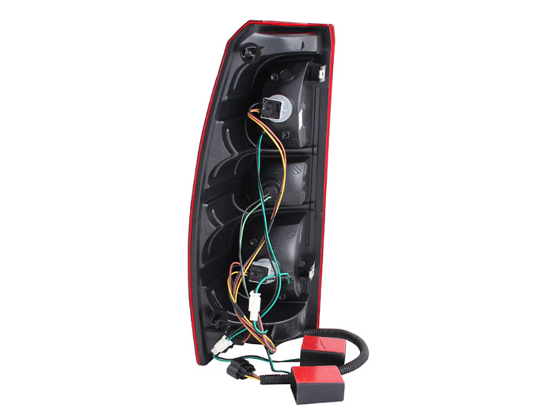 ANZO 311143 2007-2013 Chevrolet Avalanche LED Taillights Red/Clear