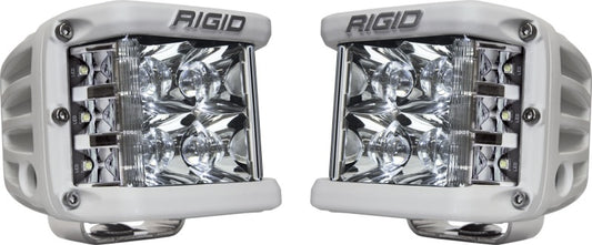 Rigid Industries 862213 D-SS - Spot - Set of 2 - White Housing