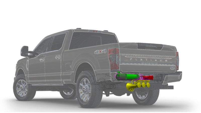 Kleinn Air Horns SDKIT17-230STL Kleinn 17-22 Ford F-250/ F-350/ F-450 Onboard Air System w/ Model 230 Horns