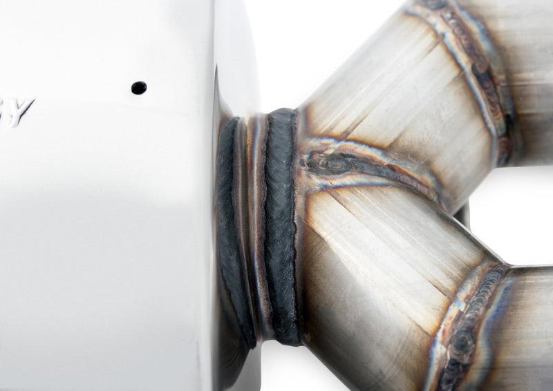 AWE Tuning 3015-42072 Audi C7.5 A6 3.0T Touring Edition Exhaust - Quad Outlet Chrome Silver Tips