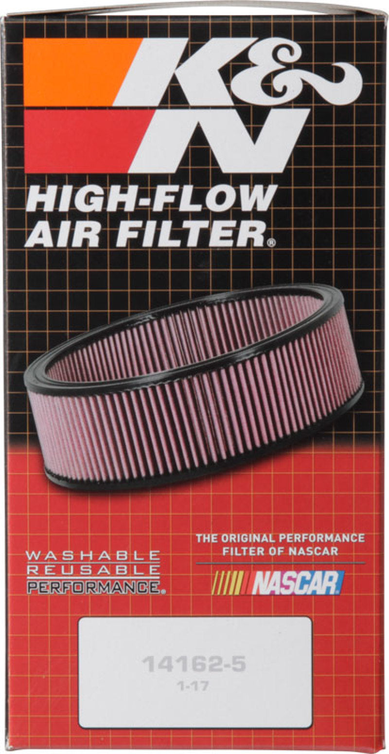 K&N Engineering 60-1120 K&N Custom Round Filter 5-1/8in FLG / 9in OD x 4-1/8in HW/VENT