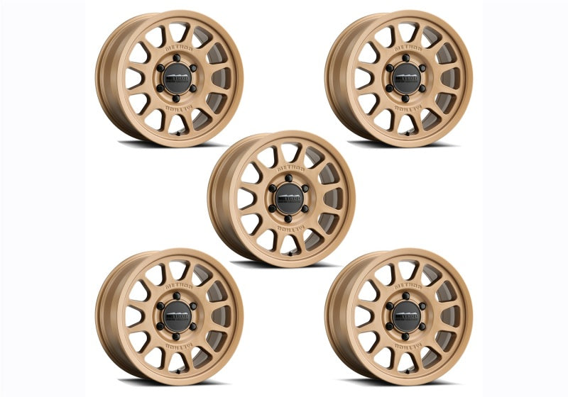 Ford Racing M-1007K-M1785BR 21-23 Bronco (Excl Bronco Raptor) 17x8.5 Method Bronze Wheel Kit