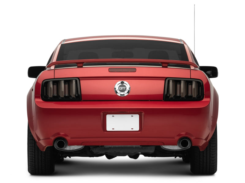 Raxiom 408588 05-09 Ford Mustang Vector V2 LED Tail Lights- Black Housing (Smoked Lens)