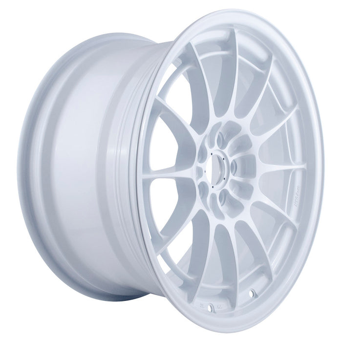Enkei 3658956540WP NT03+M 18x9.5 5x114.3 40mm Offset 72.6mm Bore Vanquish White Wheel (MOQ of 40)