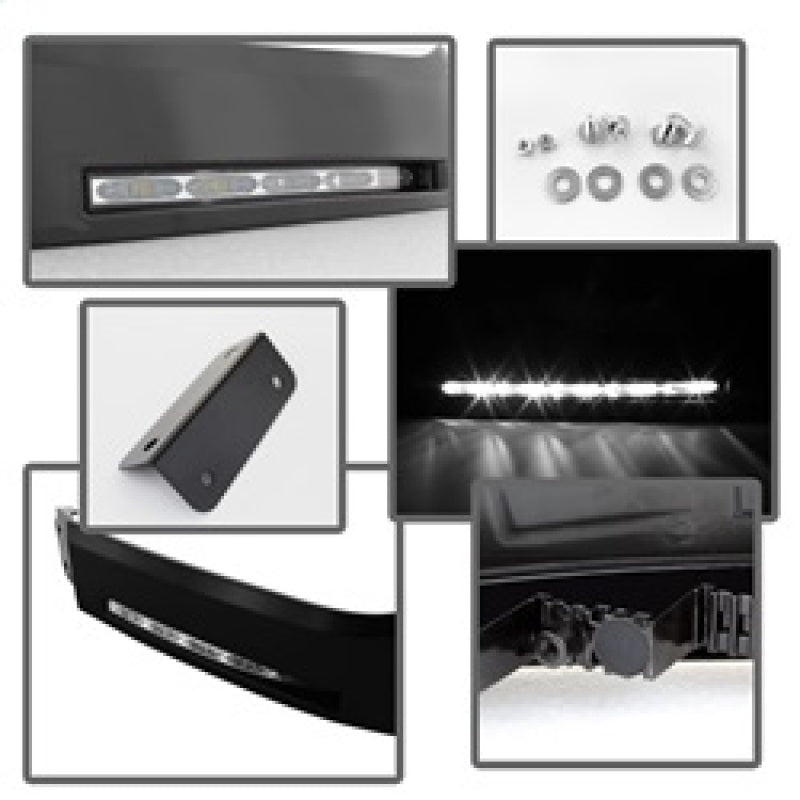 SPYDER 5077714 Spyder Toyota Tundra 07-13 Daytime LED Running Lights (XSP-X Model Look)wo/swtch Blk FL-DRL-TTU07-BK