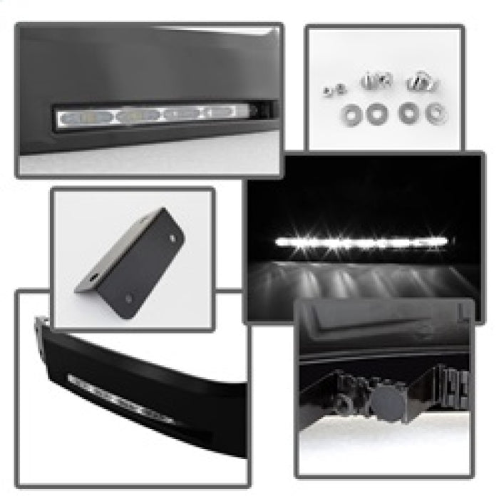 SPYDER 5077714 Spyder Toyota Tundra 07-13 Daytime LED Running Lights (XSP-X Model Look)wo/swtch Blk FL-DRL-TTU07-BK