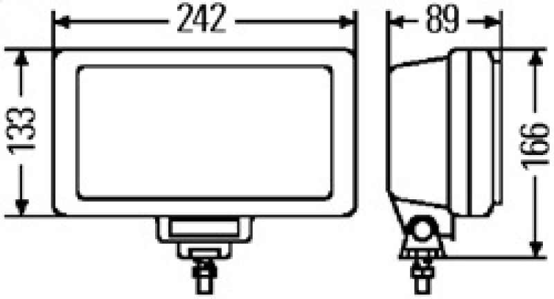 Hella H12300021 Spotlight 1NE
