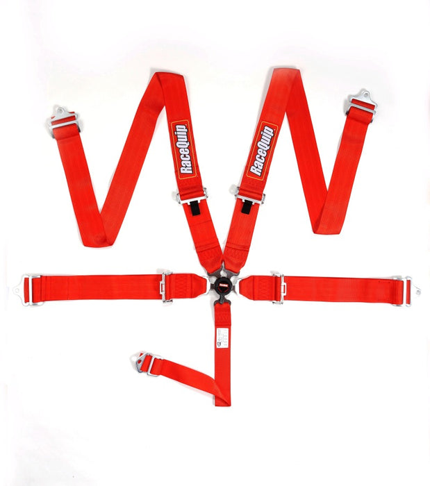 Racequip RQP741011 5pt Harness Camlock SFI Sportsman Red