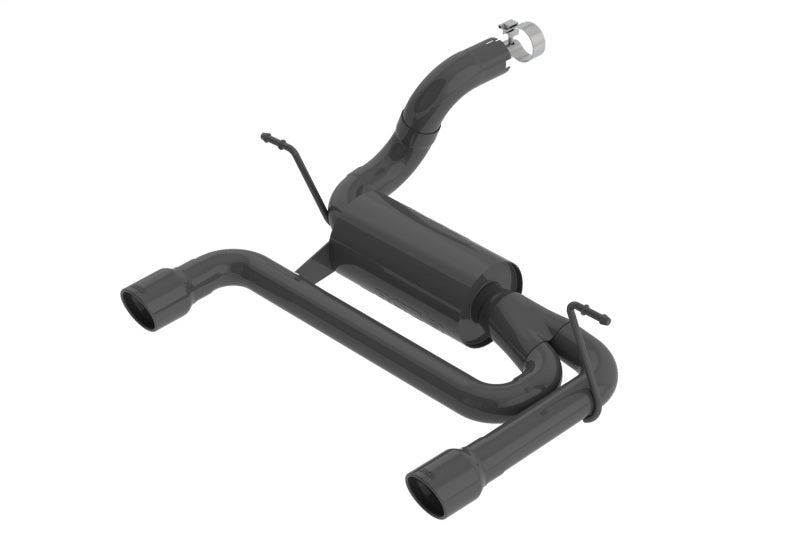 Borla 11956CB 2018 Jeep Wrangler JL/JLU 3.6L 2DR/4DR S-Type SS Axle Back Black Coated Exhaust w/3.5in Tips