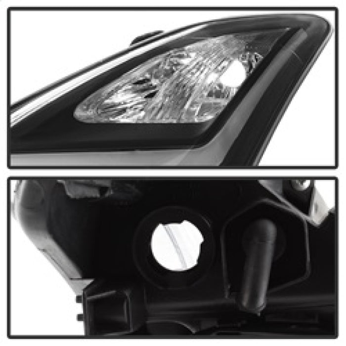 SPYDER 9039331 xTune Infiniti G37 Coupe (non-AFS) 08-15 Projector Headlights - Black PRO-JH-IG3708-2D-LB-BK