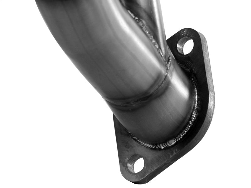 aFe 48-46201 Twisted Steel Header SS-409 HDR Jeep Wrangler YJ 91-99 I6-4.0L