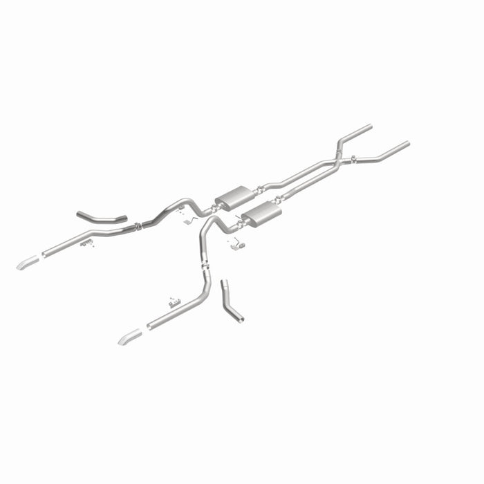Magnaflow Perf Exhaust MAG15165 65-69 Crossmember Back Exhaust System 2.5in