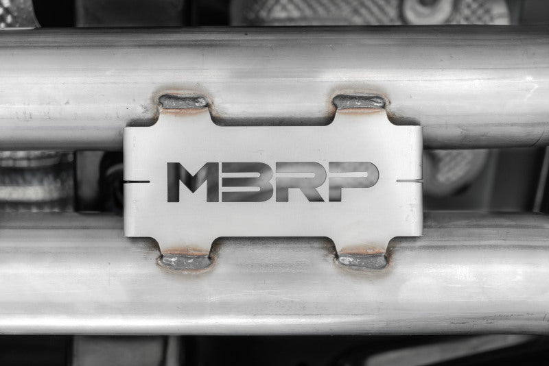 MBRP S5155304 2021 RAM TRX 6.2 S/C 3in T304 SS Muffler Delete Pipe