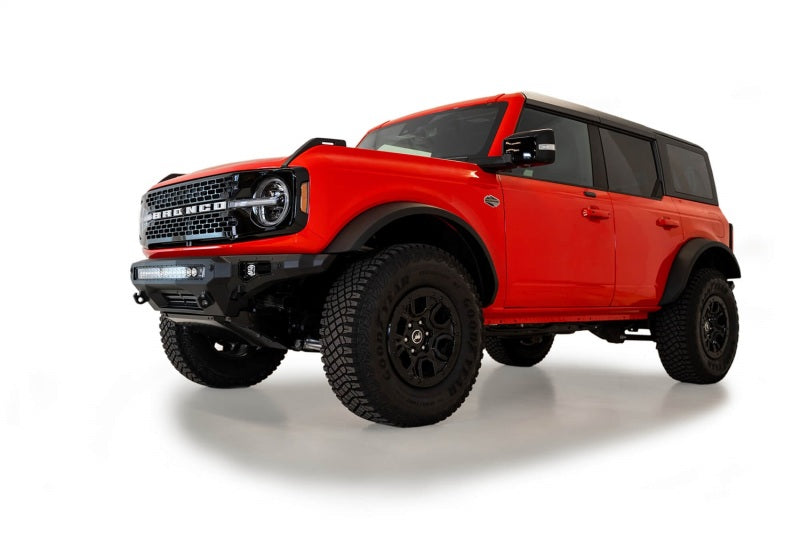 Addictive Desert Designs F230142210103 2021+ Ford Bronco Stealth Fighter Front Bumper w/ Winch Mount