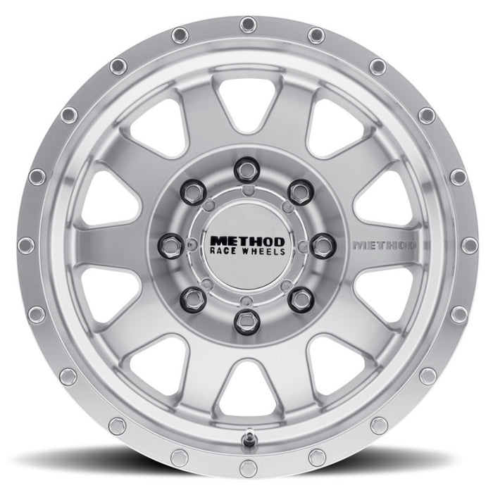 Method Wheels MR30189088318 Method MR301 The Standard 18x9 +18mm Offset 8x180 130.81mm CB Machined/Clear Coat Wheel