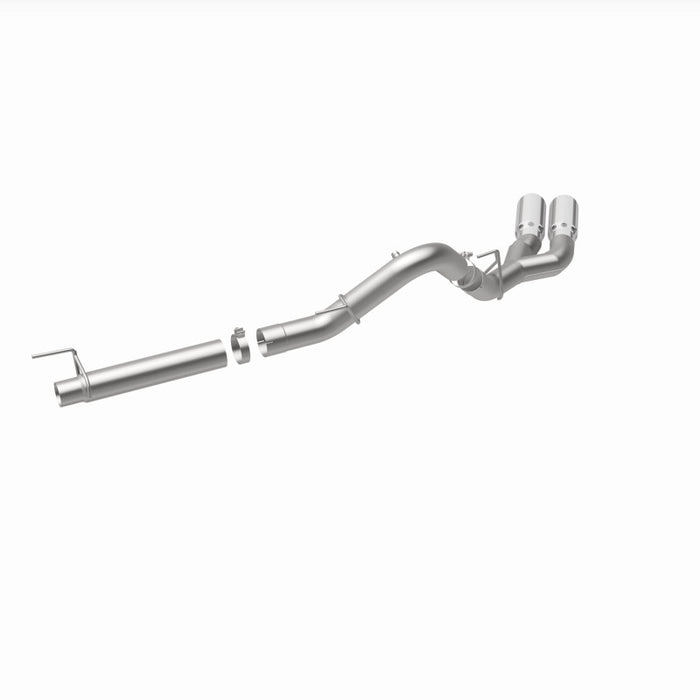 Magnaflow 19422 MagnaFlow CatBack 2018 Ford F-150 V6-3.0L Dual Exit Polished Stainless Exhaust - MF Series