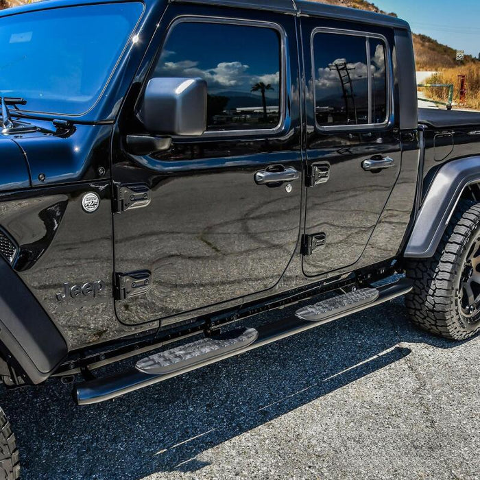 Westin 21-24165 20-22 Jeep Gladiator PRO TRAXX 4 Oval Nerf Step Bars - Black