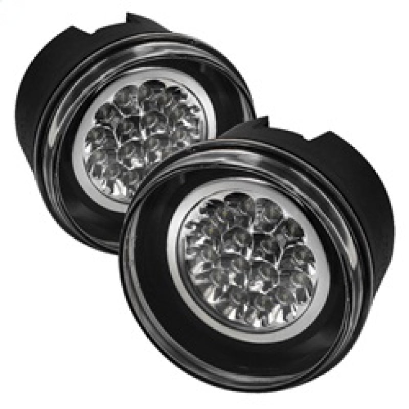 SPYDER 5015686 Spyder Jeep Grand Cherokee 05-09/Commander 06-08 LED Fog Lights w/Switch Clear FL-LED-JGC05-C