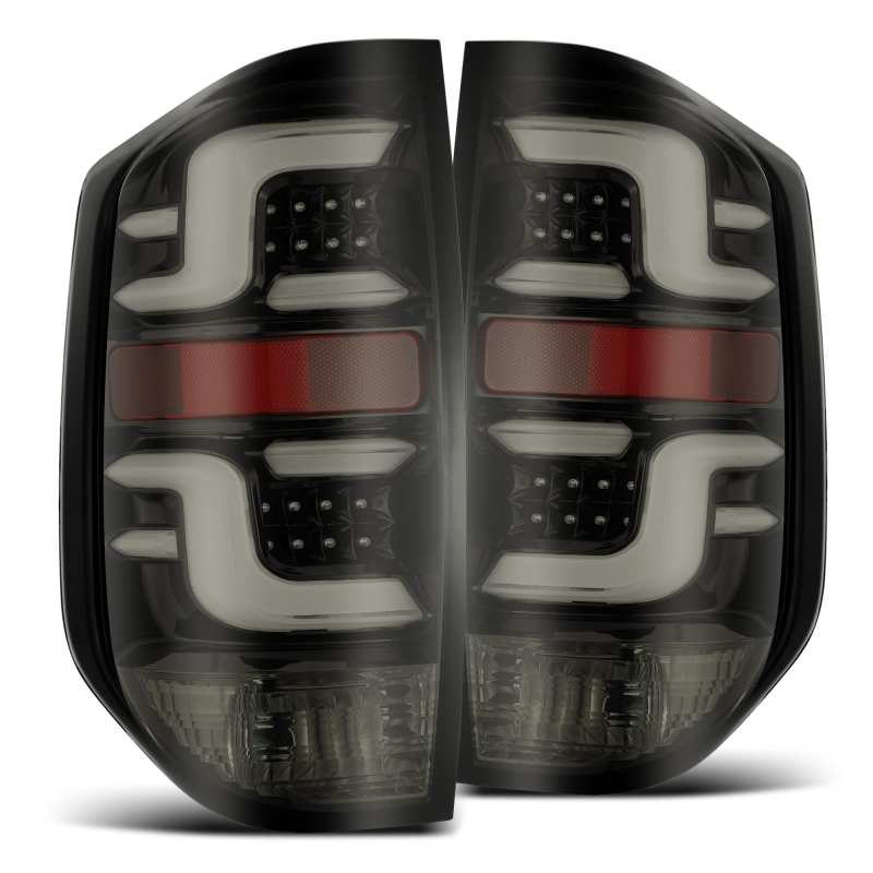 AlphaRex 672010 14-20 Toyota Tundra PRO-Series LED Tail Lights Jet Black