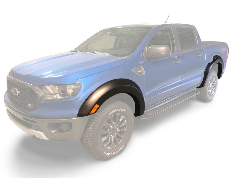 Bushwacker 20953-02 2019 Ford Ranger Supercrew Extend-A-Fender Style Flares 4pc - Black