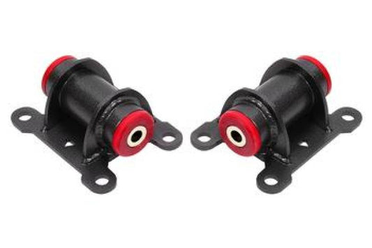 BMR Suspension MM340H BMR 98-02 Chevrolet Camaro Motor Mount Kit (Steel) w/ Poly Bushings - Black Hammertone