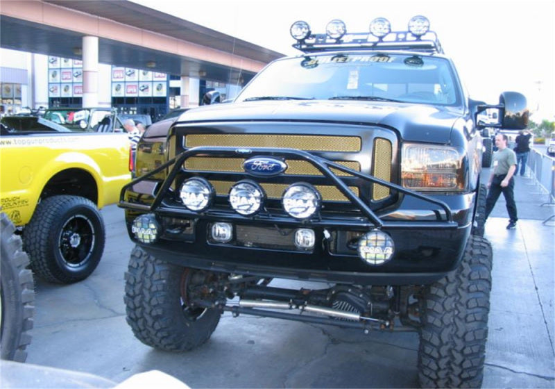 N-Fab F99350LH Pre-Runner Light Bar 99-07 Ford F250/F350 Super Duty/Excursion - Gloss Black