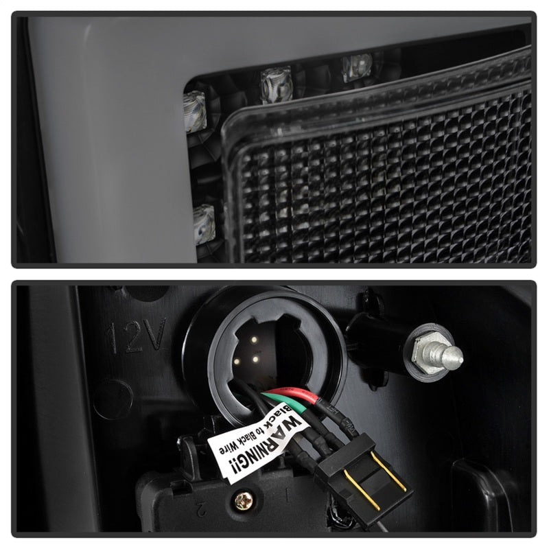 SPYDER 5085740 Spyder 16-17 Toyota Tacoma LED Tail Lights - Black Smoke (ALT-YD-TT16-LED-BSM)