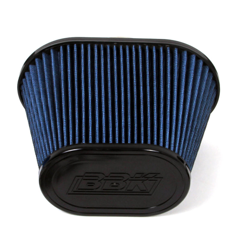BBK 15575 86-93 Mustang 5.0 Cold Air Intake Kit - Fenderwell Style - Blackout Finish