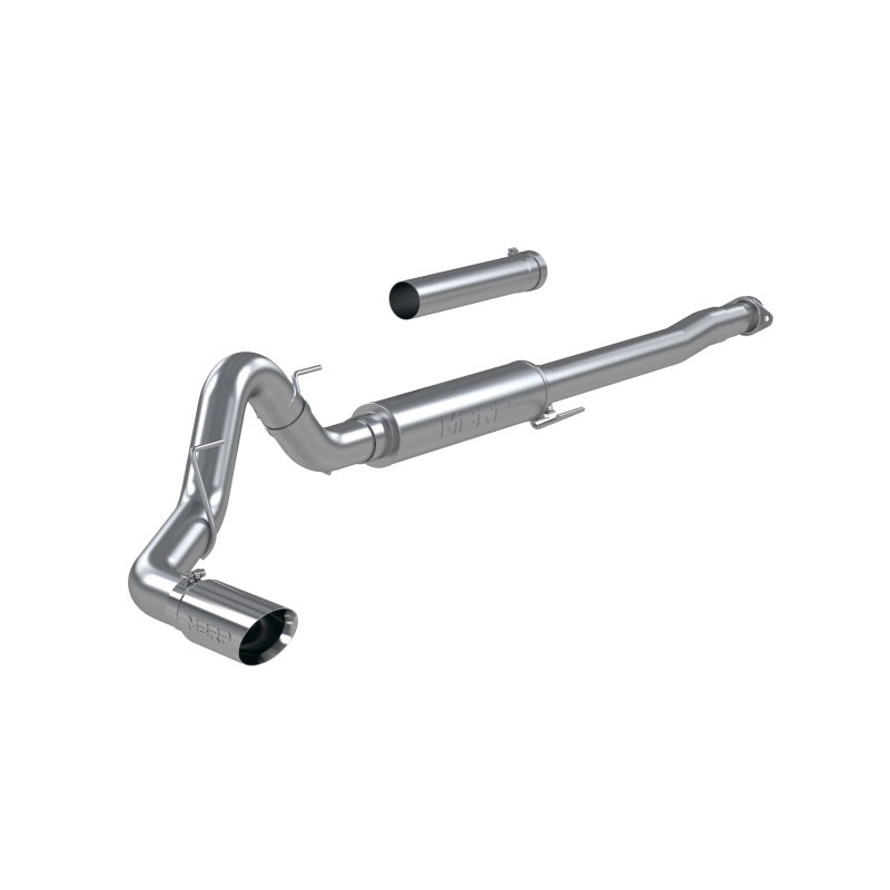 MBRP S5209304 2021+ Ford F150 2.7L/3.5L/5.0L 4in T304 Stainless Steel Cat-Back - RACE VERSION