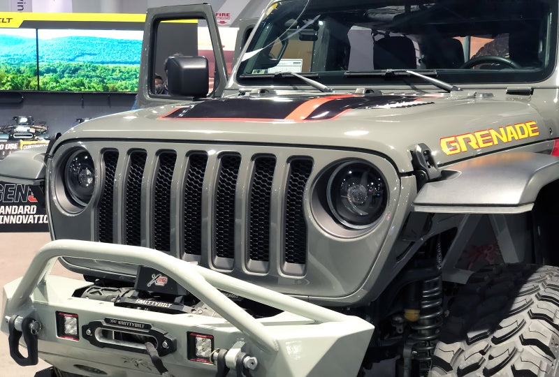 ORACLE Lighting 5839-504-PAU Oracle Jeep Wrangler JL Oculus Bi-LED Projector Headlights- Graphite Metallic - 5500K
