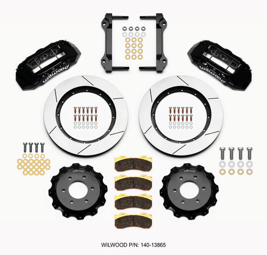 Wilwood 140-13865 TX6R Front Kit 15.50in Black 2010-Up Ford F150 (6 lug)