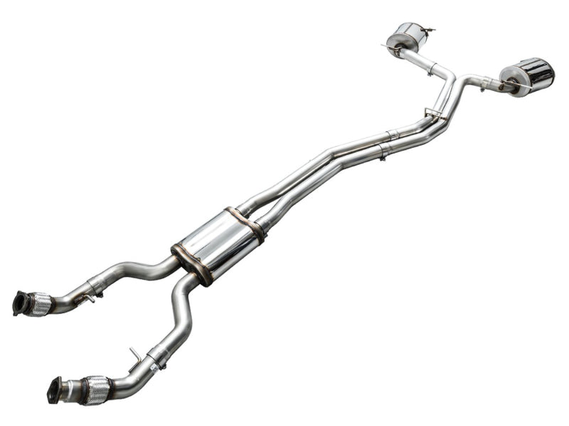 AWE Tuning 3015-31003 AWE Audi 2019-2023 C8 A6/A7 3.0T Touring Edition Cat-back Exhaust- Turn Downs