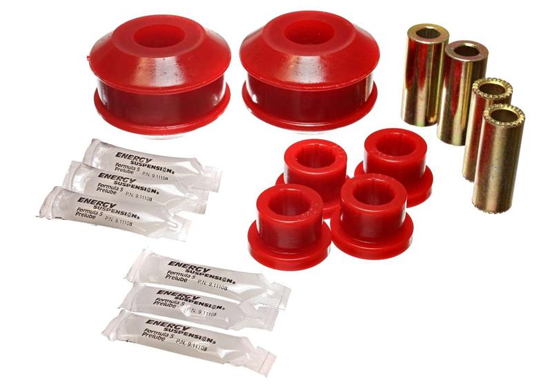 Energy Suspension 5.3133R 03-05 Mitsubishi Lancer EVO 8 Red Front Control Arm Bushing Set