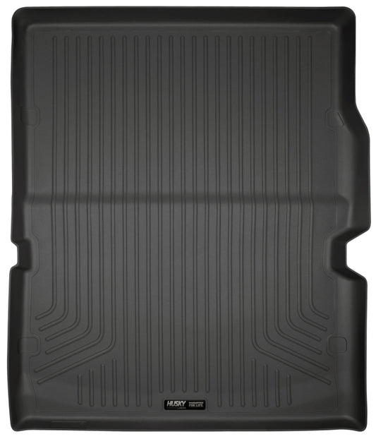 Husky Liners 20421 11-22 Dodge Durango WeatherBeater (Over Folded 3rd Row) Black Rear Cargo Liner