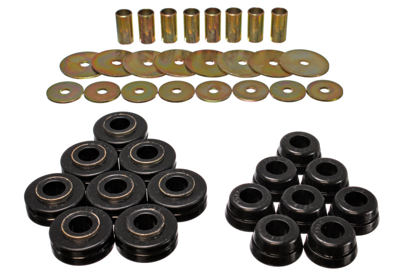 Energy Suspension 6.4101G Scout Ii Body Mounts - Black