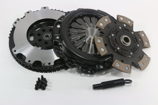 Competition Clutch 5096-1620 10-14 Genesis Turbo Stage 4 - 6 Pad Ceramic Clutch Kit w/Steel FW