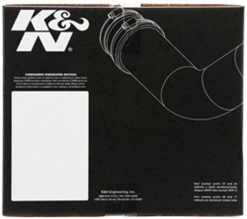 K&N Engineering 69-8758TS K&N 19-20 Toyota Corolla L4-2.0L Typhoon Short RAM Intake