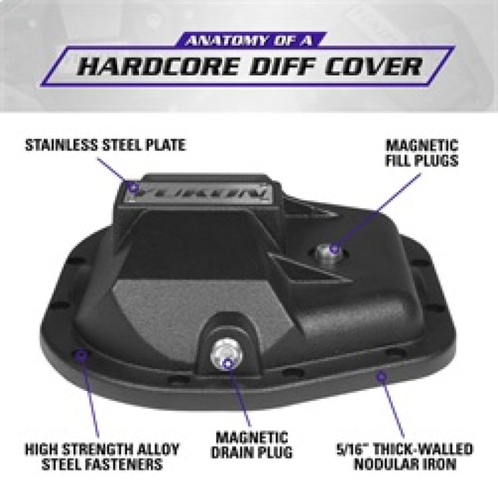 Yukon Gear & Axle YHCC-F9.75 Yukon Gear 97-17 Ford E150 9.75in Rear Differentials Hardcore Cover