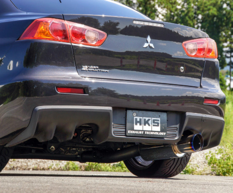 HKS 31008-BM002 RACING MUFFLER LANCER EVO-X USA