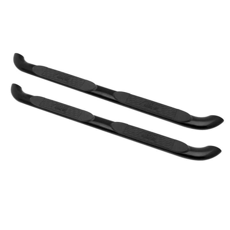 Westin 21-2775 2005-2018 Toyota Tacoma Double Cab Platinum 4 Oval Nerf Step Bars - Black