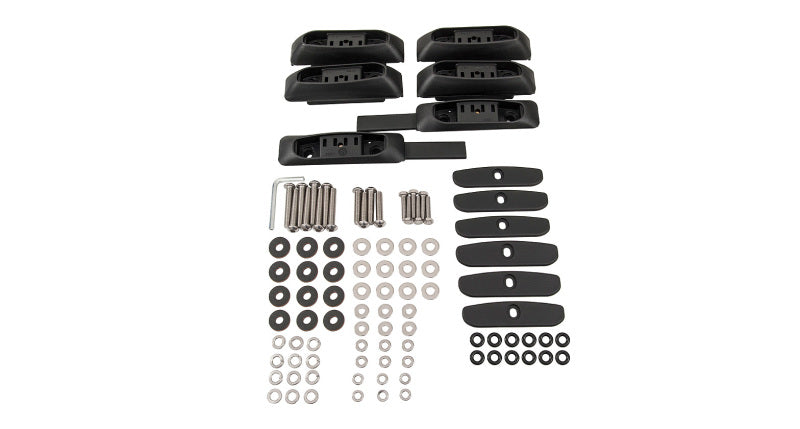 Rhino-Rack RCP02-BK 98-07 Toyota Land Cruiser RCP Base Kit (100 Series) - 6 pcs