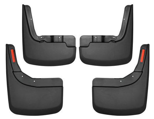 Husky Liners 58266 19-23 Chevrolet Silverado 1500 (Excl. ZR2/TBoss) Front and Rear Mud Guards - Black