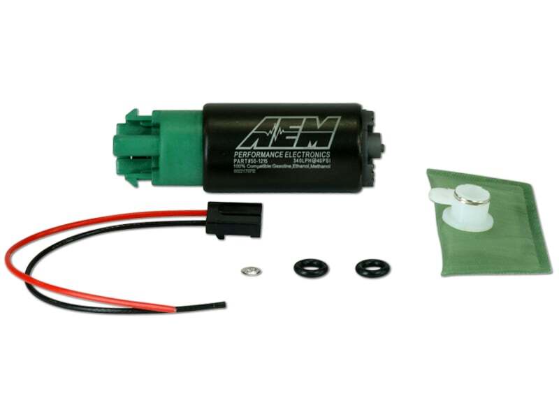 AEM 50-1215 340LPH 65mm Fuel Pump Kit w/ Mounting Hooks - Ethanol Compatible