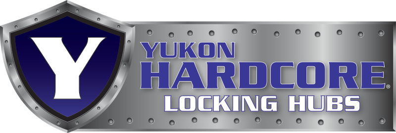 Yukon Gear & Axle YHC70007 Yukon Gear Hardcore Locking Hub Set For GM 8.5in Front & Dana 44 / 19 Spline
