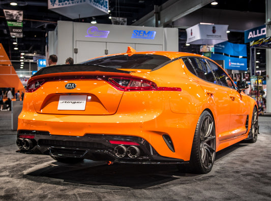 Borla 20165 2018 Kia Stinger 2.0L/3.3L AT RWD/AWD 2.25in Carbon Fiber Tip Kit