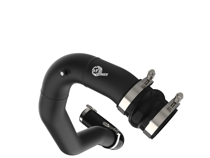 aFe 46-20079-B 08-10 Ford Trucks V8-6.4L (td) BladeRunner 3 IN Aluminum Hot Charge Pipe - Black
