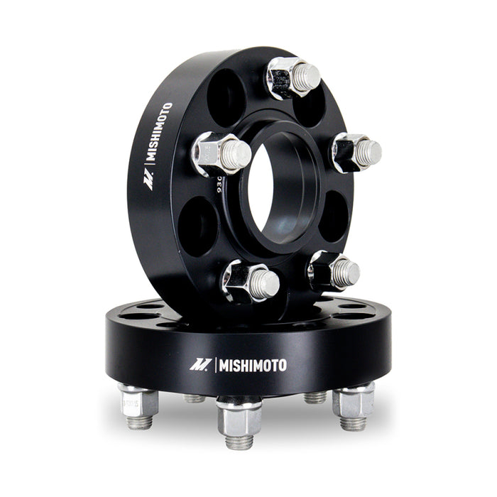 Mishimoto MMWS-001-350BK Wheel Spacers - 5X114.3 / 70.5 / 35 / M14 - Black
