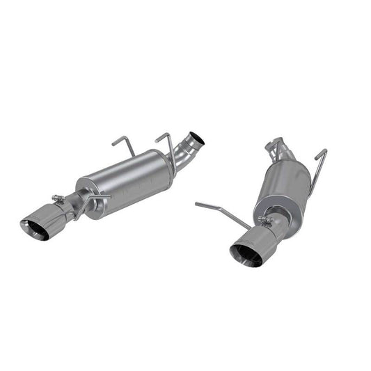 MBRP s7227AL 11-14 Ford Mustang V6 3in. Dual Muffler Axle Back Split Rear Exhaust System AL