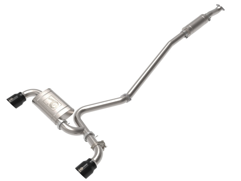 aFe 49-37033-B 22-23 Hyundai Kona N L4 2.0L(t) Takeda 3in 304 SS Cat-Back Exhaust System w/ Black Tips